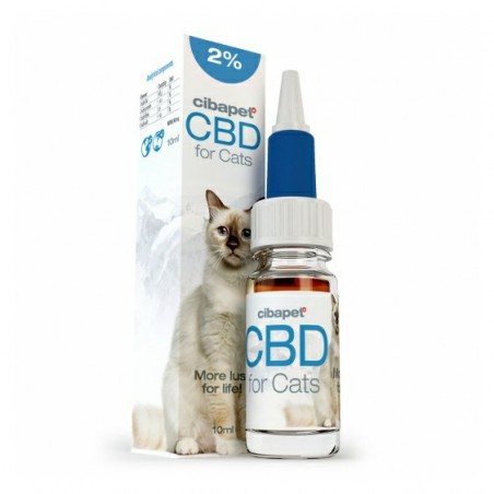 Cibapet 2% Aceite CBD para gatos, 200 mg, 10 ml